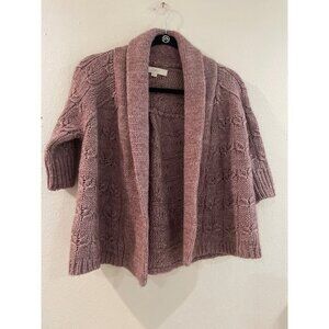 Ann Taylor LOFT | Chunky Alpaca Blend Alpaca Wool Cardigan sweater size M